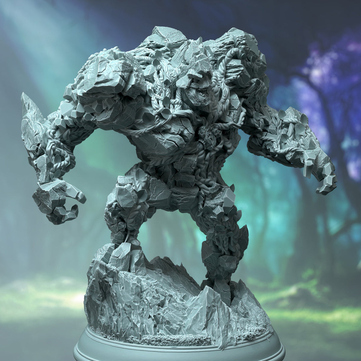 Lazlus / Golem / Construct / Rock / Fey / Magic / Pathfinder / DnD