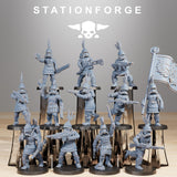 GrimGuard Aquilastra / Soldier / Roman / Imperial / Infantry / Sci Fi / Space / Table Top / Station Forge / 3D Print / 4K Mini / Wargaming