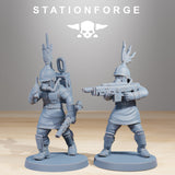 GrimGuard Aquilastra / Soldier / Roman / Imperial / Infantry / Sci Fi / Space / Table Top / Station Forge / 3D Print / 4K Mini / Wargaming