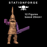 GrimGuard Aquilastra / Soldier / Roman / Imperial / Infantry / Sci Fi / Space / Table Top / Station Forge / 3D Print / 4K Mini / Wargaming