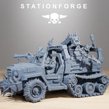 Orkaz Party Wagon/ Wagon / Orc / Orks / Mech / Car / Sci Fi / Space / Table Top / Station Forge / 3D Print / 4K Mini / Wargaming / RPG
