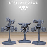 Scavenger Drones / Mech / Drone / Robot / Murder drone / Infantry / Sci Fi / Space / Table Top / Station Forge / 3D Print /4K Mini/Wargaming