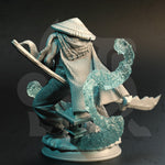 Kheye / Monk / Human / Fighter / Warrior / Pathfinder / DnD / DM Stash / 3D Print / 4K Mini / TableTop Miniature / 32mm / 75mm