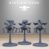 Scavenger Drones / Mech / Drone / Robot / Murder drone / Infantry / Sci Fi / Space / Table Top / Station Forge / 3D Print /4K Mini/Wargaming