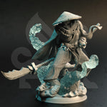 Kheye / Monk / Human / Fighter / Warrior / Pathfinder / DnD / DM Stash / 3D Print / 4K Mini / TableTop Miniature / 32mm / 75mm