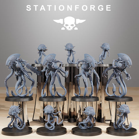 Xenarid Synaptrus / Bug / Mind Devourer / Nids / Infantry / Brood / Swarm / Sci Fi / Space / Table Top / Station Forge /3D Print / Wargaming