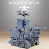 Short Gobs Pearl Battleship / Tank / Ship / Mech / Goblins / Sci Fi / Space / Table Top / Station Forge / 3D Print / 4K Mini / Wargaming /