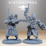 GrimGuard Frostwatch / Soldier / Snow / Imperial / Infantry / Sci Fi / Space / Table Top / Station Forge / 3D Print / 4K Mini /Wargaming
