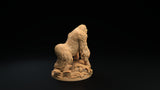 Gorilla / Ape / Monkey / Monster / Dinosaur / Pathfinder / DnD / 3D Print / 4K Mini / TableTop Miniature / RPG