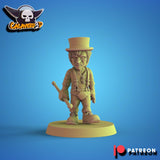 A Clockwork Green Football Team / Goblin / Goblin Team / Clockwork Orange / Fantasy Football Team / Tabletop / Miniatures / Boardgame