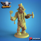 A Clockwork Green Football Team / Goblin / Goblin Team / Clockwork Orange / Fantasy Football Team / Tabletop / Miniatures / Boardgame