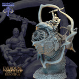 Daru / Sandworm / Monster / Pathfinder / DnD / 3D Print / 4K Mini / TableTop Miniature