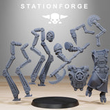 Scavenger Octapods / Mech / Mech / Robot / Infantry / Sci Fi / Space / Table Top / Station Forge / 3D Print / 4K Mini / Wargaming