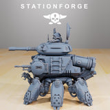 Scavenger Tank / Tank / Walker / Mech / Spider / / Sci Fi / Space / Table Top / Station Forge / 3D Print / 4K Mini / Wargaming / RPG