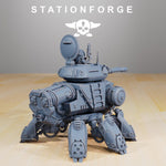 Scavenger Tank / Tank / Walker / Mech / Spider / / Sci Fi / Space / Table Top / Station Forge / 3D Print / 4K Mini / Wargaming / RPG