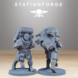 Socratis Grandmaster / Commando / Marine / Knight / Infantry / Sci Fi / Space / Table Top / Station Forge / 3D Print /4K Mini/Wargaming