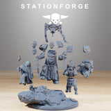 Socratis Grandmaster / Commando / Marine / Knight / Infantry / Sci Fi / Space / Table Top / Station Forge / 3D Print /4K Mini/Wargaming