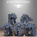 GrimGuard Power Armor / Soldier / Heavy / Mech / Armoured / Imperial / Infantry / Sci Fi / Space  / Station Forge / 3D Print / Wargaming