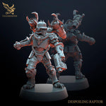 Despoiling Raptors / Chaos / Reaper / Demon / Zealots / Infantry / Kitbash / Sci Fi / Space / Table Top / Tales Keeper / 3D Print /Wargaming