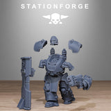 GrimGuard Power Armor / Soldier / Heavy / Mech / Armoured / Imperial / Infantry / Sci Fi / Space  / Station Forge / 3D Print / Wargaming