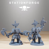 Orkaz Skullkrushers / Orkaz / Orc / Ork / Infantry / Sci Fi / Space / Table Top / Station Forge / 3D Print / 4K Mini / Wargaming