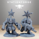 Orkaz Skullkrushers / Orkaz / Orc / Ork / Infantry / Sci Fi / Space / Table Top / Station Forge / 3D Print / 4K Mini / Wargaming