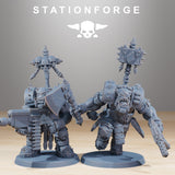 Orkaz Skullkrushers / Orkaz / Orc / Ork / Infantry / Sci Fi / Space / Table Top / Station Forge / 3D Print / 4K Mini / Wargaming
