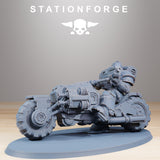 Socratis Bikers / Biker / Commando / Marine / Knight / Infantry / Sci Fi / Space / Table Top / Station Forge / 3D Print /4K Mini/Wargaming