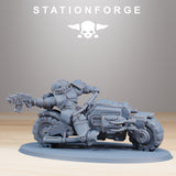 Socratis Bikers / Biker / Commando / Marine / Knight / Infantry / Sci Fi / Space / Table Top / Station Forge / 3D Print /4K Mini/Wargaming