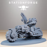 Socratis Bikers / Biker / Commando / Marine / Knight / Infantry / Sci Fi / Space / Table Top / Station Forge / 3D Print /4K Mini/Wargaming