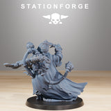 Scavenger Seer / Seer / Machine / Techno / Priest / Scavenger / Sci Fi / Space / Table Top / Station Forge / 3D Print / Wargaming