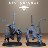 Rotfang Melee Infantry / Rats / Vermin / Infantry / Melee / Dungeon / Steampunk / Fantasy / Table Top / Station Forge Legacy / Wargaming