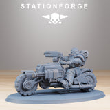 Socratis Bikers / Biker / Commando / Marine / Knight / Infantry / Sci Fi / Space / Table Top / Station Forge / 3D Print /4K Mini/Wargaming