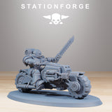 Socratis Bikers / Biker / Commando / Marine / Knight / Infantry / Sci Fi / Space / Table Top / Station Forge / 3D Print /4K Mini/Wargaming
