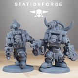 Orkaz Steelbrutes / Mech / Orkaz / Orc / Infantry / Sci Fi / Space / Table Top / Station Forge / 3D Print / 4K Mini / Wargaming