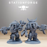 Orkaz Steelbrutes / Mech / Orkaz / Orc / Infantry / Sci Fi / Space / Table Top / Station Forge / 3D Print / 4K Mini / Wargaming