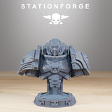 Socratis Collectable / Commando / Marine / Knight / Infantry / bust / Sci Fi / Space / Table Top / Station Forge /3D Print/4K Mini/Wargaming