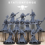 Scavenger Elders / Priest / Seer / Scavenger / Engineer / Nomads / Infantry / Sci Fi / Space / Table Top / Station Forge /3D Print/Wargaming