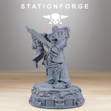 Socratis Collectable / Commando / Marine / Knight / Infantry / bust / Sci Fi / Space / Table Top / Station Forge /3D Print/4K Mini/Wargaming