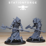 Scavenger Elders / Priest / Seer / Scavenger / Engineer / Nomads / Infantry / Sci Fi / Space / Table Top / Station Forge /3D Print/Wargaming