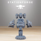 Socratis Collectable / Commando / Marine / Knight / Infantry / bust / Sci Fi / Space / Table Top / Station Forge /3D Print/4K Mini/Wargaming