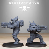 Tarion Assault Squad / Soldier / Infantry / Clones / Kit bash / Sci Fi / Space / Table Top / Station Forge / 3D Print / 4K Mini / Wargaming