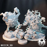 Mad Monkeys / Pokemon / Kaijumon / Mankey / Primape / Monkey / Fightign / DnD / Monster / Miniature / 3D Print / TableTop Miniature