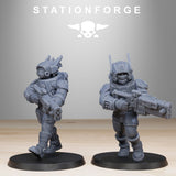 Tarion Assault Squad / Soldier / Infantry / Clones / Kit bash / Sci Fi / Space / Table Top / Station Forge / 3D Print / 4K Mini / Wargaming