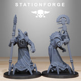 Scavenger Elders / Priest / Seer / Scavenger / Engineer / Nomads / Infantry / Sci Fi / Space / Table Top / Station Forge /3D Print/Wargaming