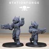 Tarion Assault Squad / Soldier / Infantry / Clones / Kit bash / Sci Fi / Space / Table Top / Station Forge / 3D Print / 4K Mini / Wargaming