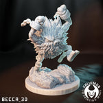Mad Monkeys / Pokemon / Kaijumon / Mankey / Primape / Monkey / Fightign / DnD / Monster / Miniature / 3D Print / TableTop Miniature