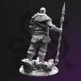 Touches the Sky - Solo / Giant / Goliath / Hero / Fighter / DnD / DM Stash / 3D Print / 4K Mini / TableTop Miniature / 32mm / 75mm