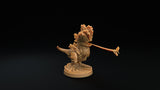 Fungus Glow Hopper/ Lizard / Monster / Swamp / Fungus / Pathfinder / DnD / The Dragon Trappers / 3D Print / 4K Mini / TableTop Miniature