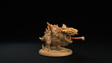 Alpha Glow Hopper / Lizard / Swamp / Fungus / Pathfinder / DnD / The Dragon Trappers / 3D Print / 4K Mini / TableTop Miniature / RPG